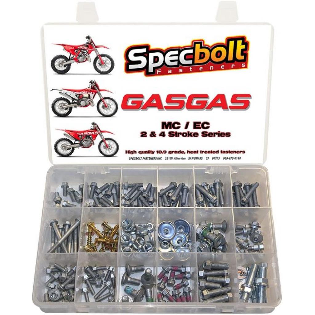 Specbolt - kit de pernos gasgas de 250 piezas de 2/4 tiempos | gas250
