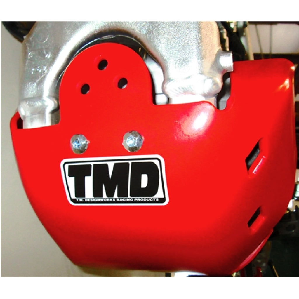 Tm designworks - honda crf 250r/250rx (18-20) ekstrem fulddækkende glideplade med ledbeskytter | holg-256