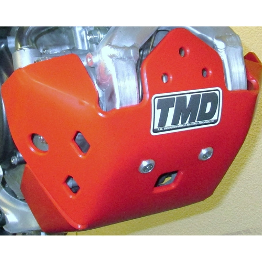 Tm designworks - placa protectora protectora de cobertura total extrema honda crf450r/450rx (17-20) con protector de enlace | holg-460