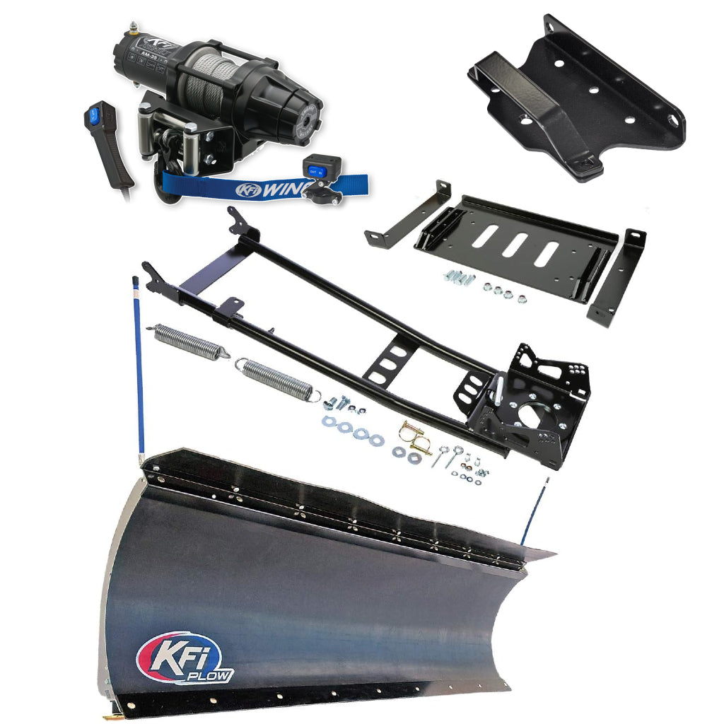 KFI Snowplow Kit Yamaha 350-450 Grizzly Kodiak