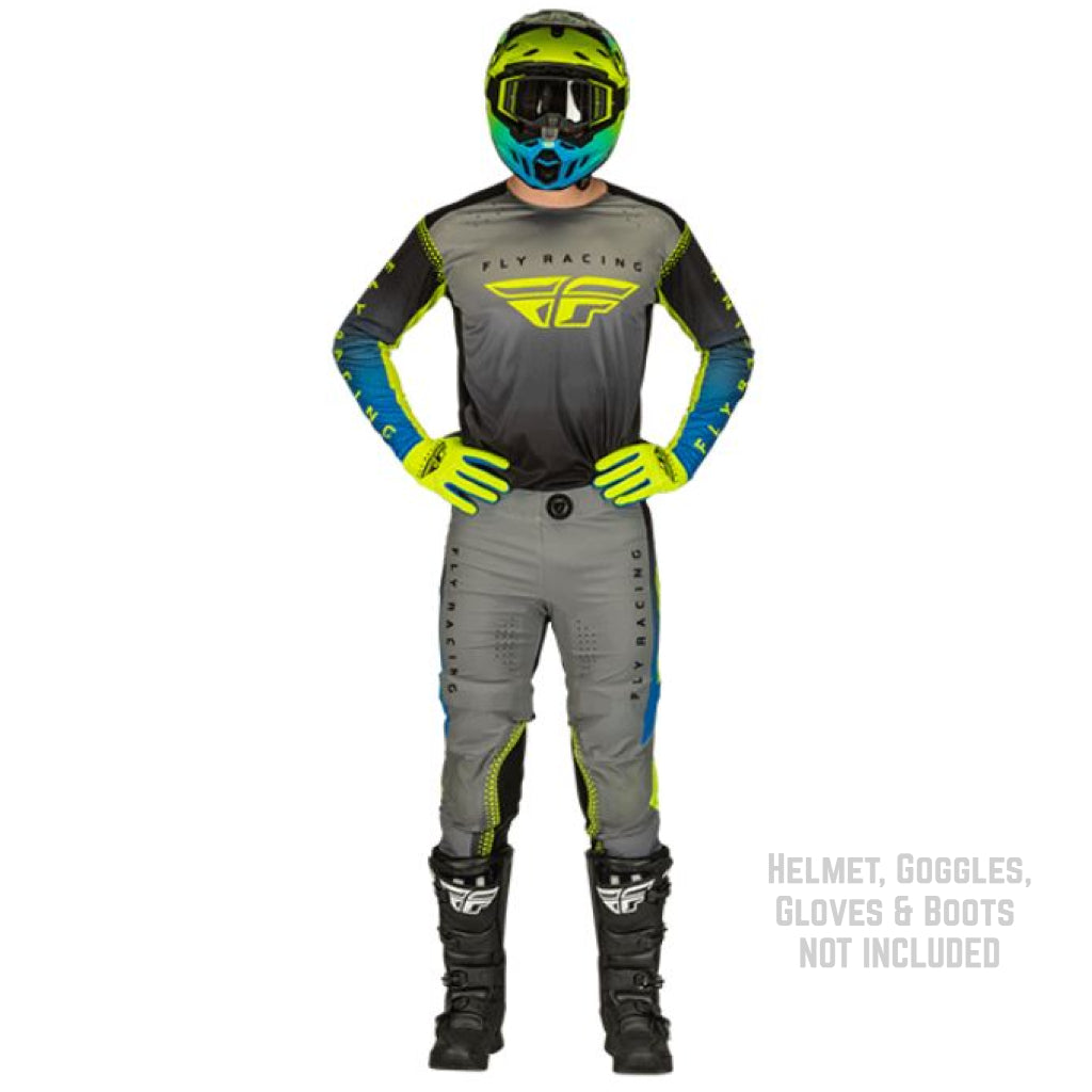 طقم جيرسي/بنطلون من Fly Racing Lite لملابس السباق 2023