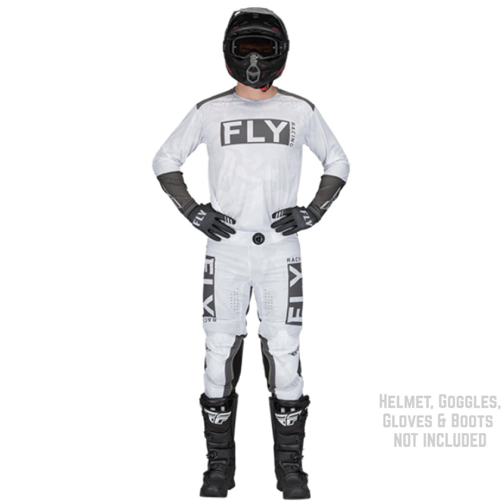 Fly Racing Lite LE Stealth Racewear Jersey/Pant Kit