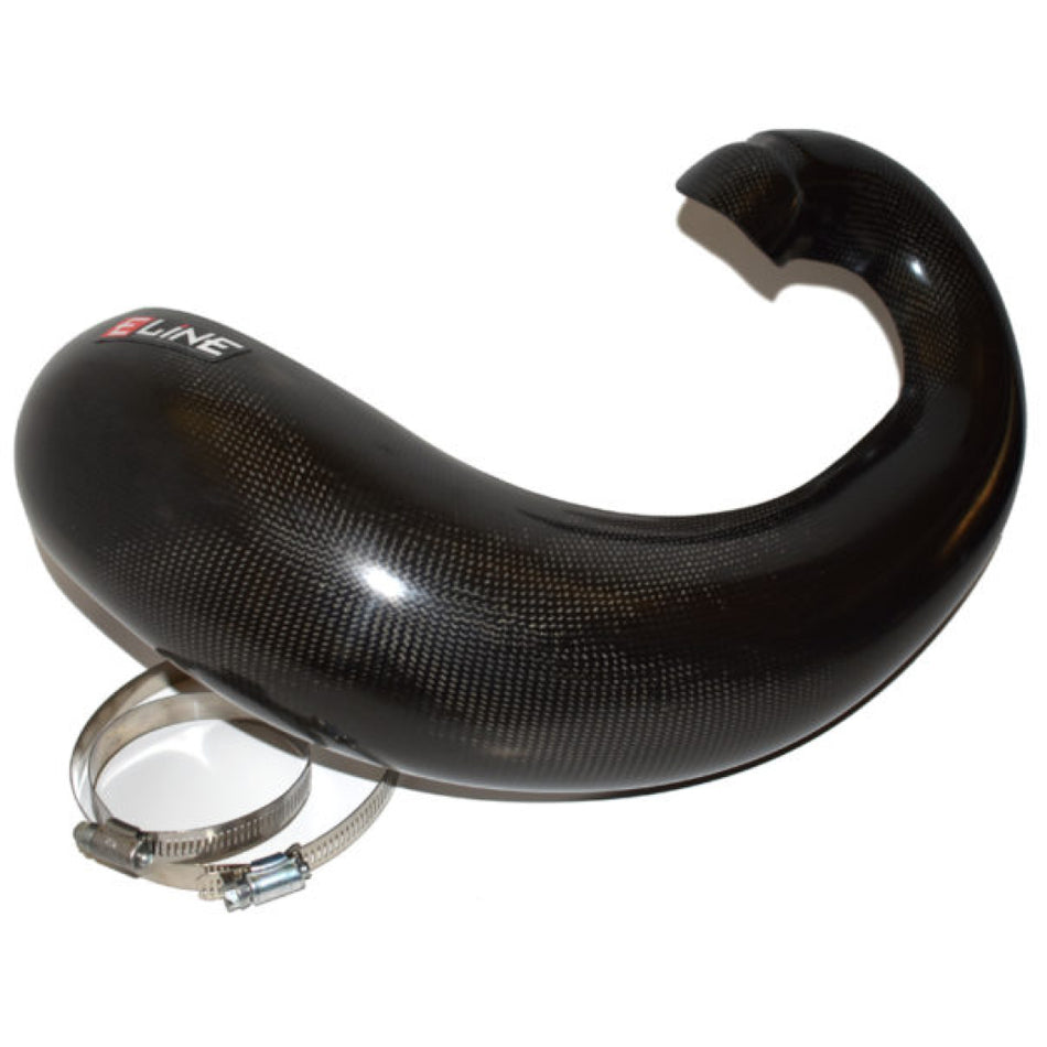 E-Line - KTM/Husqvarna 125/150SX (16'-20') Carbon Fiber Pipe Guard for Stock Pipes | MPG15016