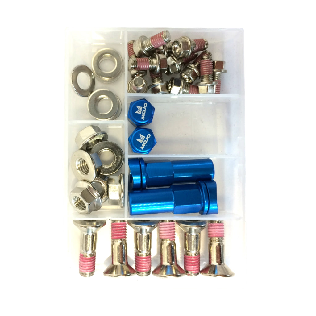 Specbolt - Kit de roda dentada e parafuso de rotor Husqvarna com travas de aro e tampas de haste de válvula