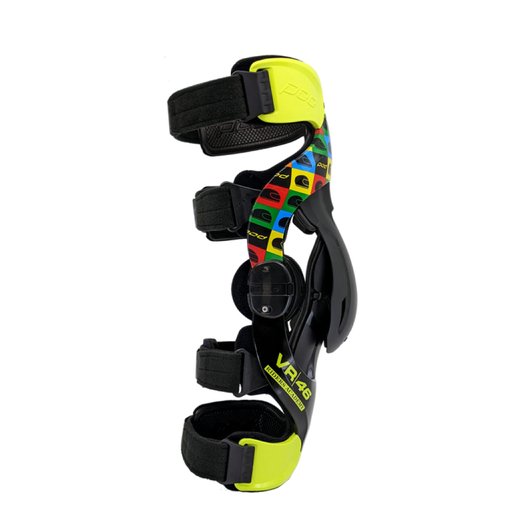 POD K4 VR46 Riders Academy Limited Edition Knee Braces