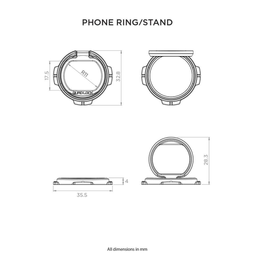 Quad Lock / Phone Ring/Stand