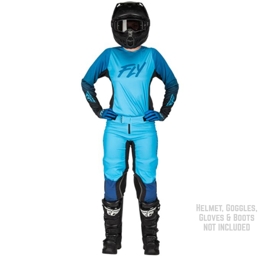 Kit maillot/pantalon Fly Racing Lite Racewear pour femme 2023