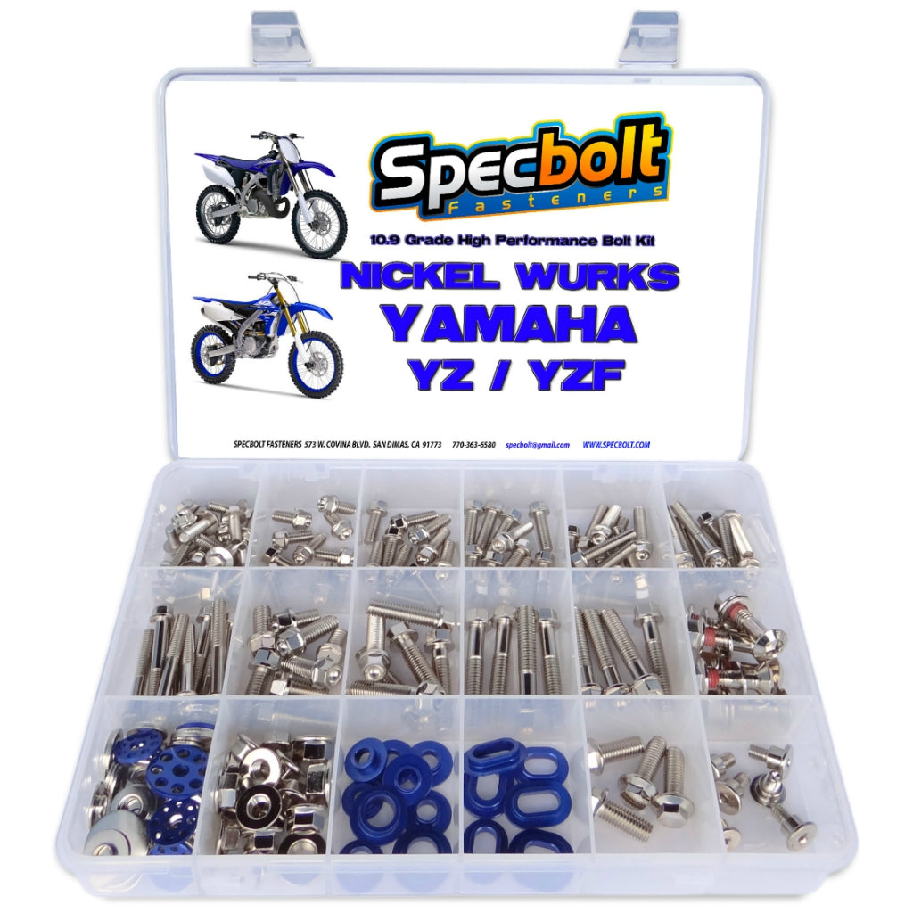 Specbolt - kit yamaha níquel würks