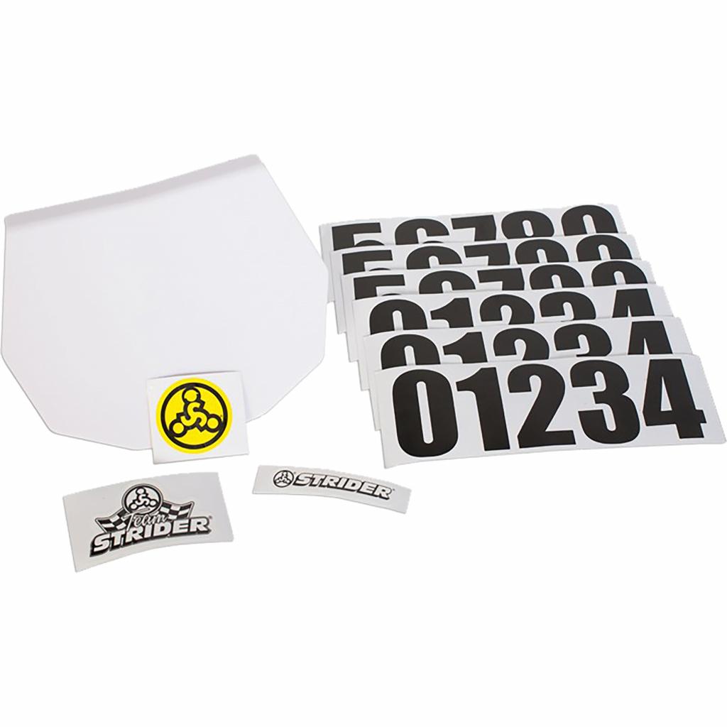 STRIDER NUMBER PLATE KIT REPLACEMENT