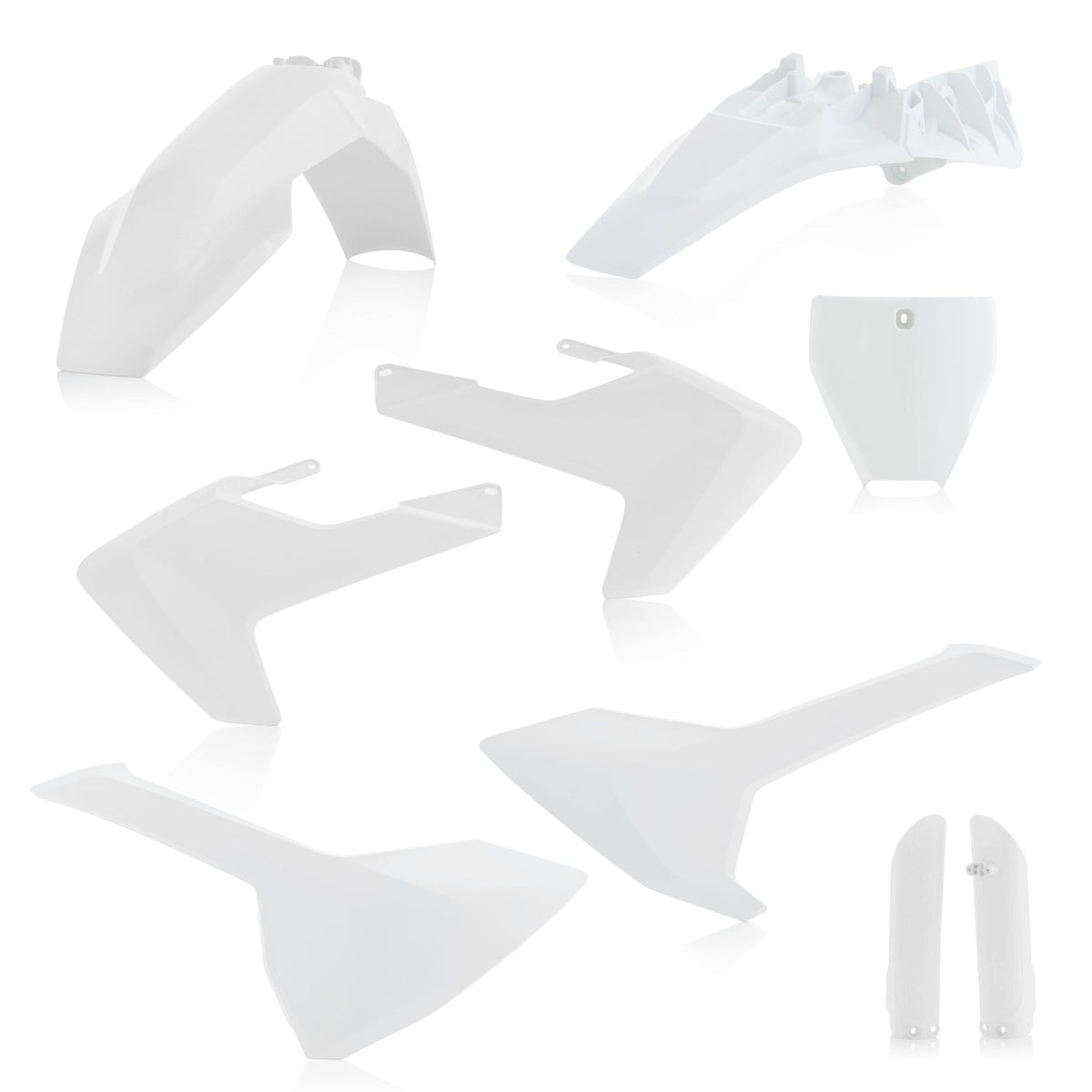 Acerbis Full Plastic Kit White Husqvarna TC85 2018 - 2022 | 26864 - MojoMotoSport.com