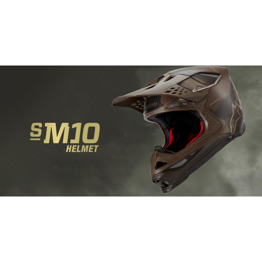 Alpinestars Supertech M10 SQUAD L.E. Helmet - MojoMotoSport.com