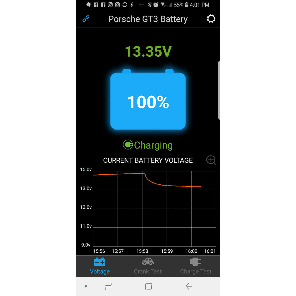 Antigravitationsbatterie-Tracker