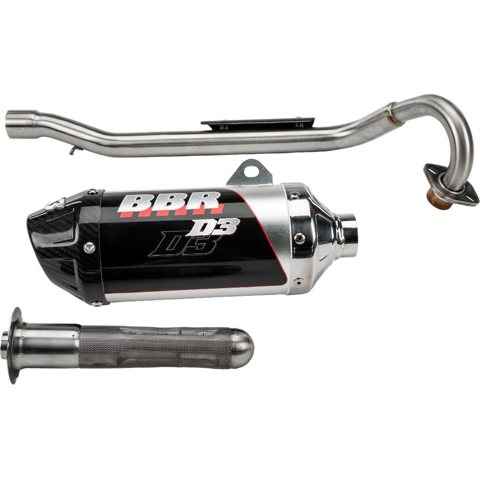 BBR D3 Exhaust System TTR50 | 240 - YTR - 5031 - MojoMotoSport.com