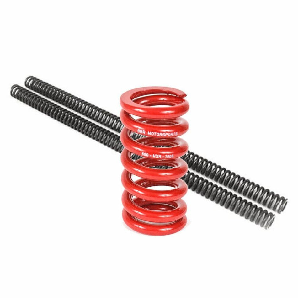 BBR HD Fork Springs/Rear Shock Spring Combo Honda CRF125FB (2019+) - MojoMotoSport.com