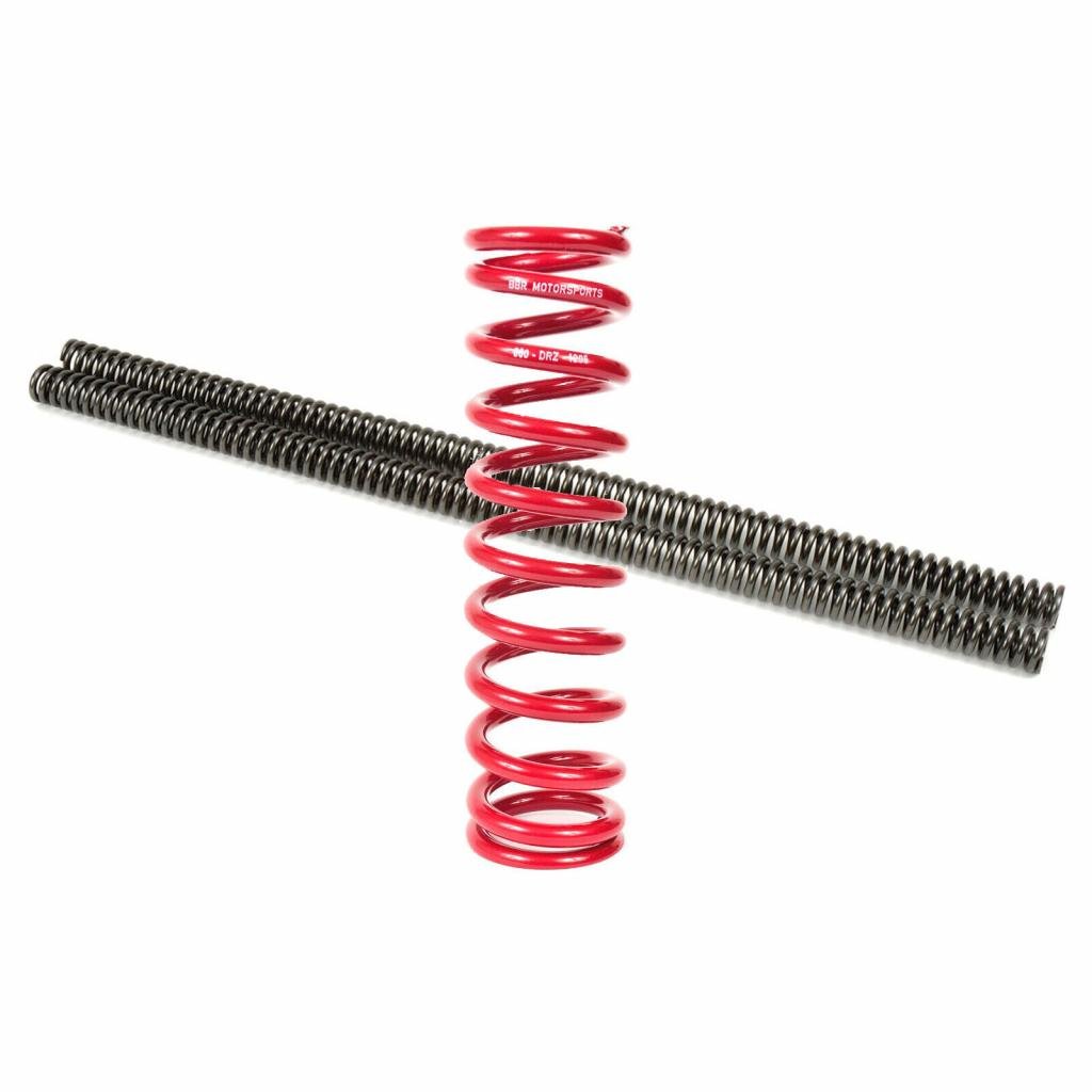 BBR HD Fork Springs/Rear Shock Spring Combo KLX/DRZ 125/L - MojoMotoSport.com