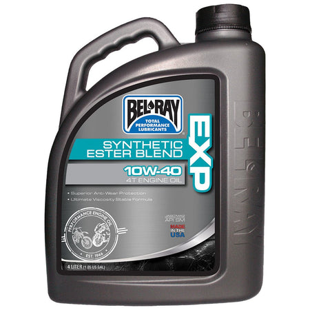 BEL - RAY EXP Semi - Synthetic Ester Blend 4T Engine Oil - MojoMotoSport.com