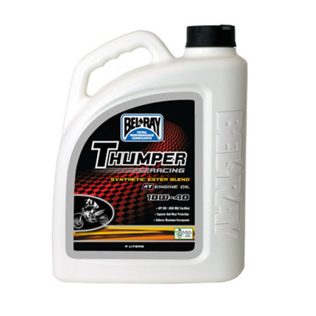 BEL - RAY Thumper Racing Synthetic Ester Blend 4T Engine Oil - MojoMotoSport.com
