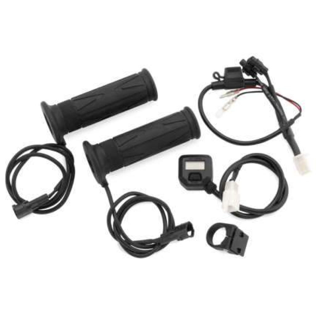 Bike Master - Heated Grips With LCD Voltage Display - MojoMotoSport.com