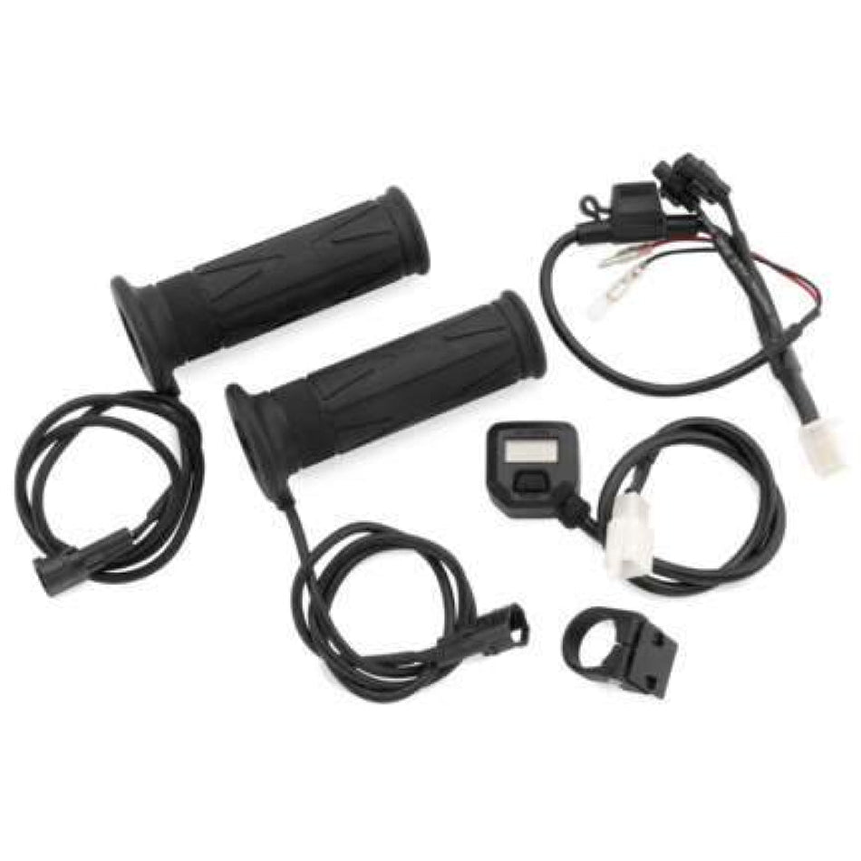Bike Master - Heated Grips With LCD Voltage Display - MojoMotoSport.com