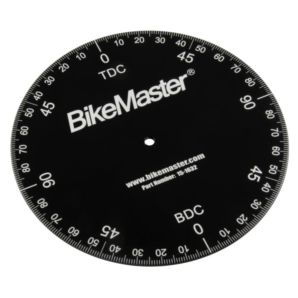 BikeMaster Aluminum Timing Degree Wheel
