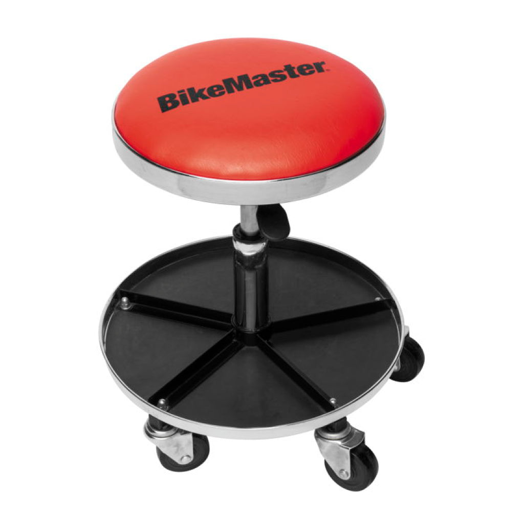 BikeMaster® Ultimate Shop Stool with Tool Caddy