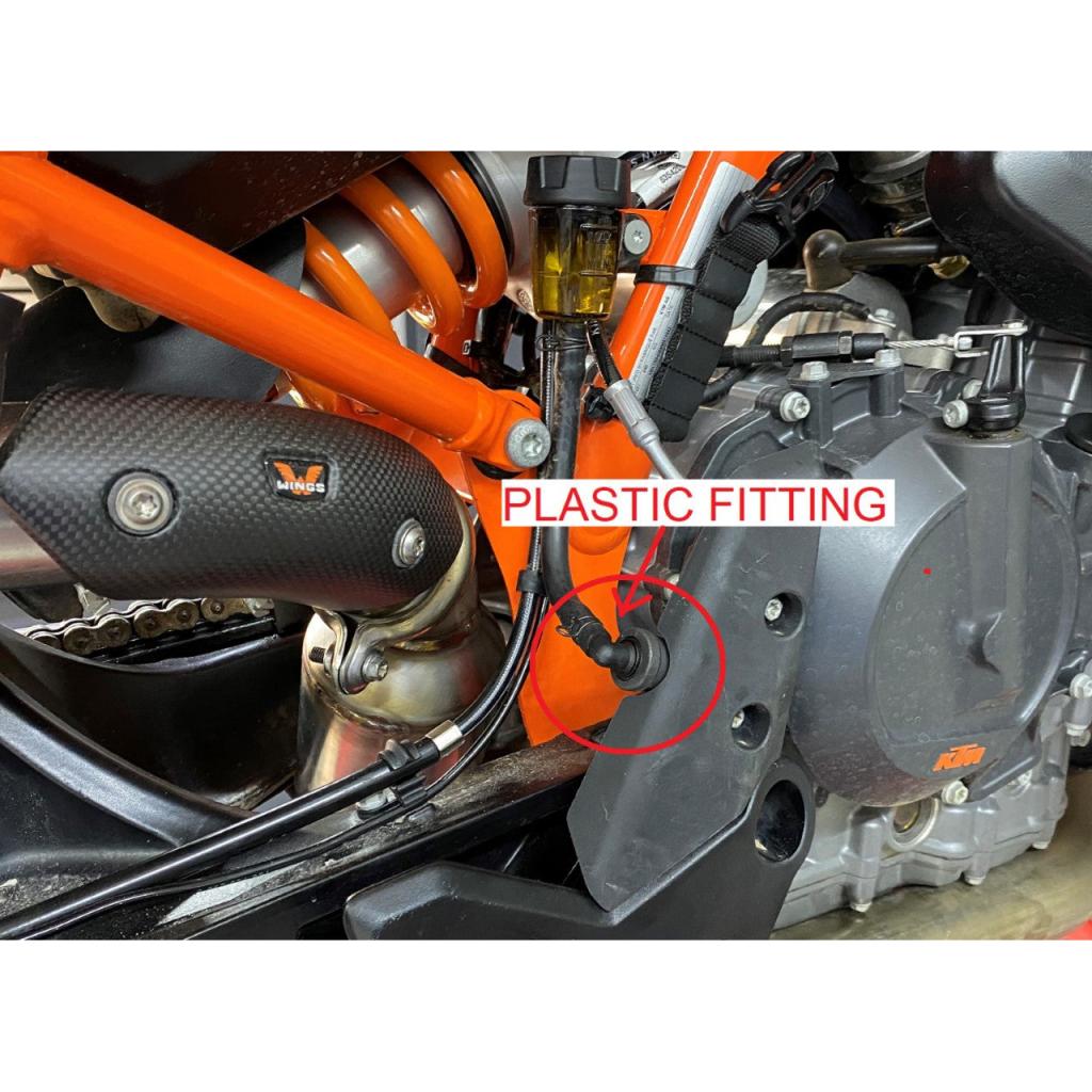 Bullet Proof Designs Rear Brake Master Cylinder Guard KTM/Husqvarna 790 - 901 | RBMC - 790 - MojoMotoSport.com