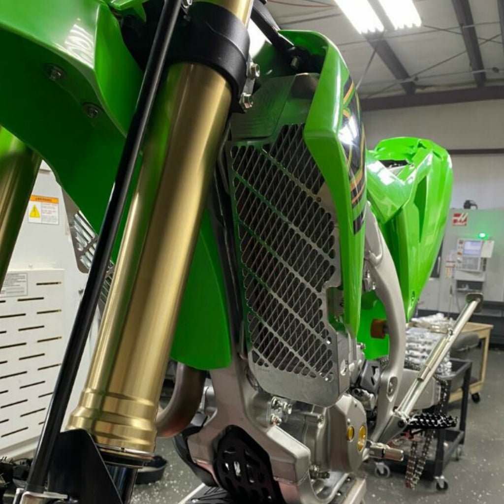 Bullet Proof Desings - Kawasaki Radiator Guards | KAW - RG - 16 - MojoMotoSport.com