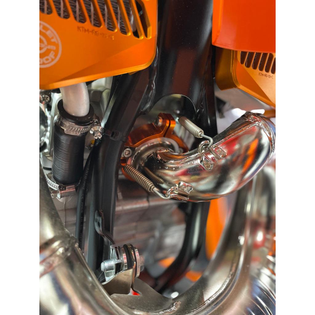 Bulletproof Designs 2 Stroke Exhaust Flange Guard KTM/Husky/GasGas - MojoMotoSport.com