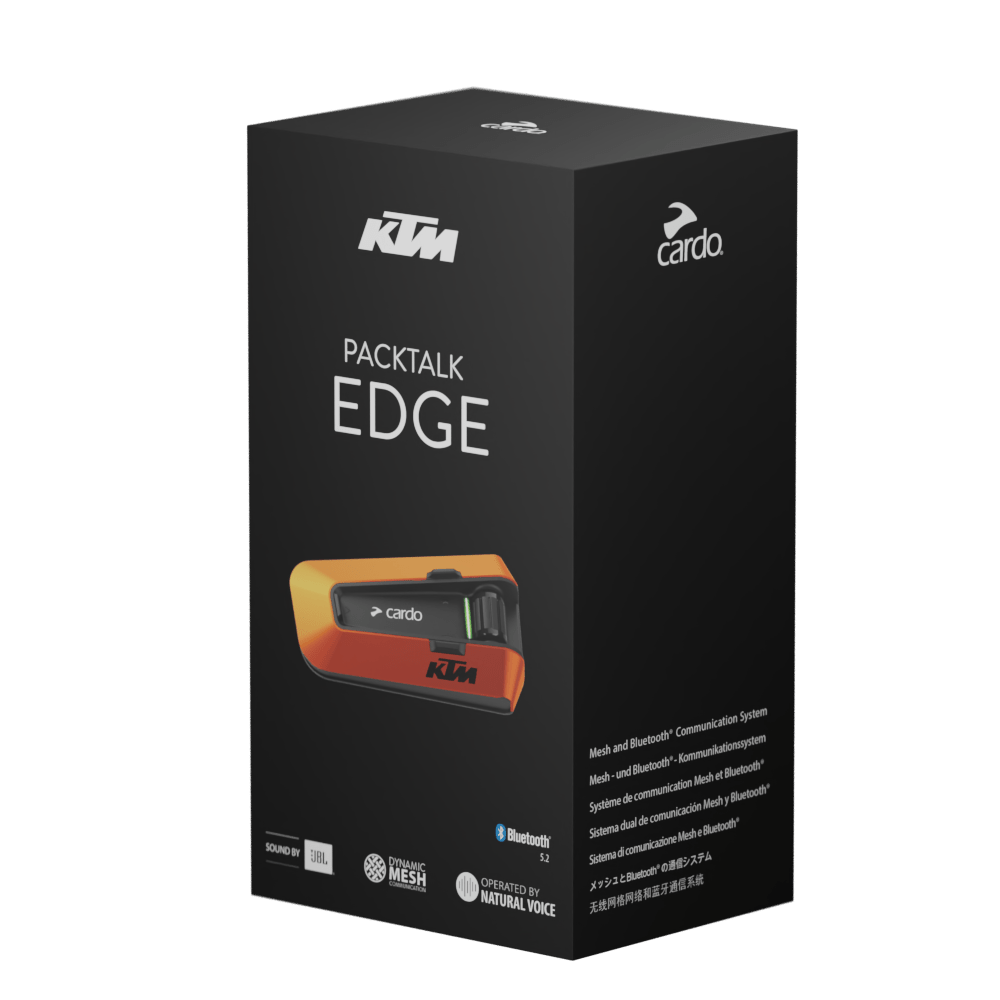 Cardo Packtalk Edge Headset - MojoMotoSport.com