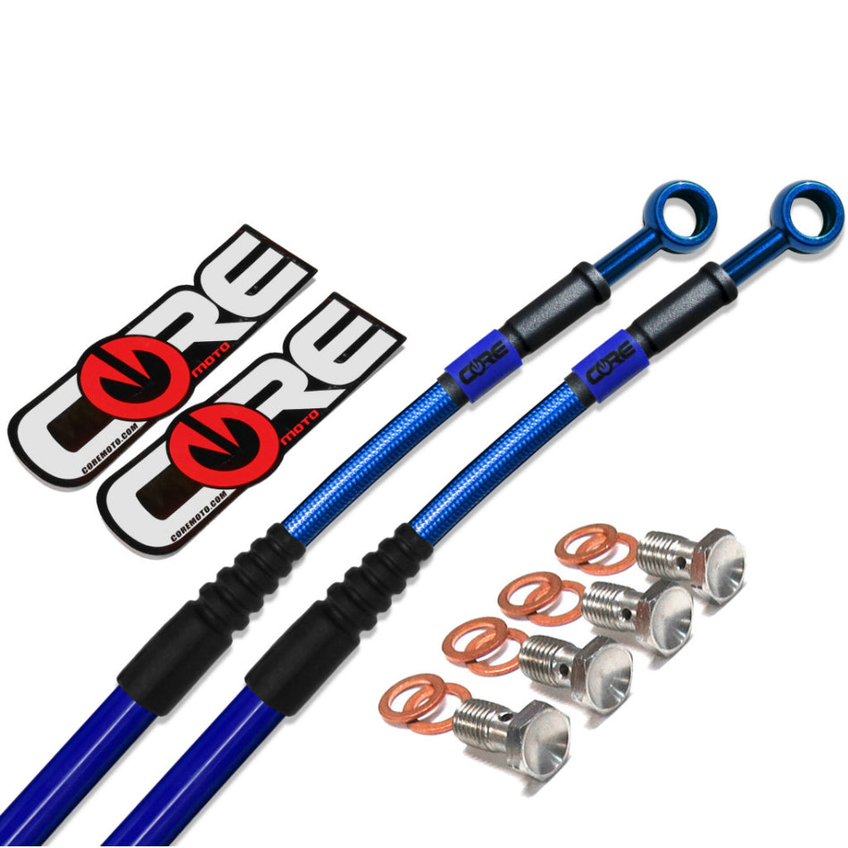 CORE MOTO - Husqvarna Offroad Front and Rear Brake Line Combo Kit