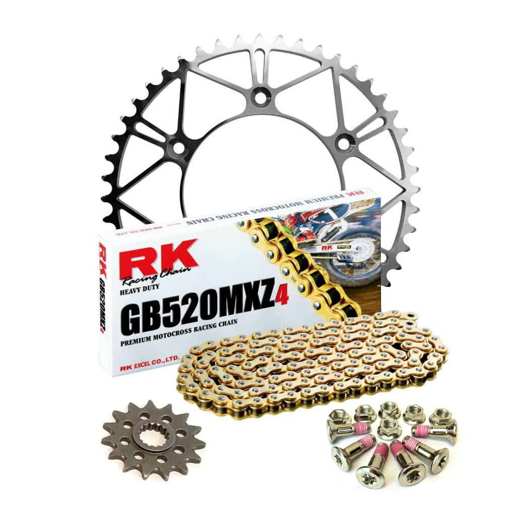 DDC RK Chain and Lightweight Steel Sprocket Kit - MojoMotoSport.com