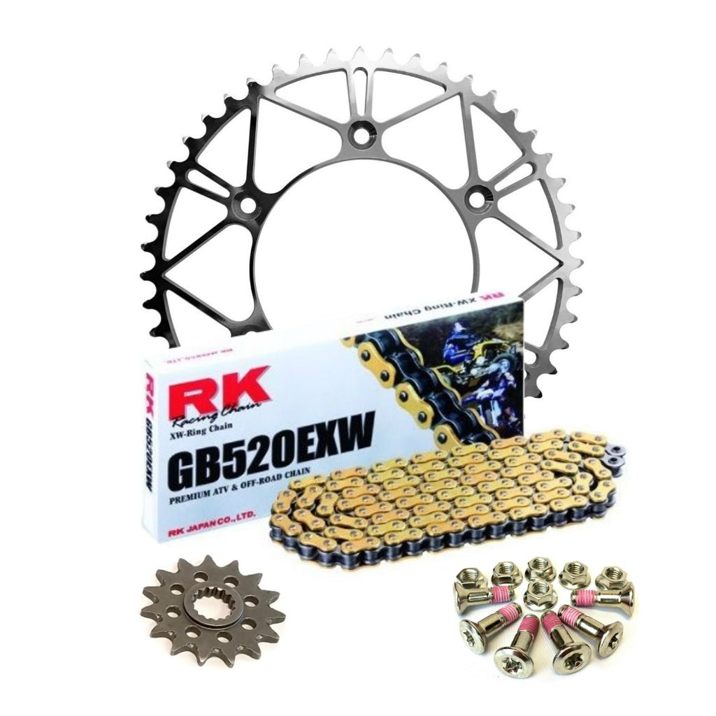 DDC RK Chain and Lightweight Steel Sprocket Kit - MojoMotoSport.com