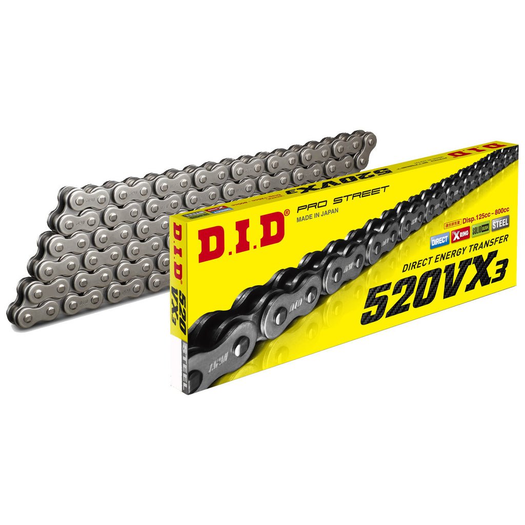 D.I.D - 520 VX3 Series Chain - MojoMotoSport.com