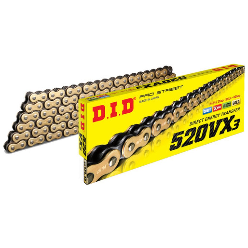 D.I.D - 520 VX3 Series Chain - MojoMotoSport.com