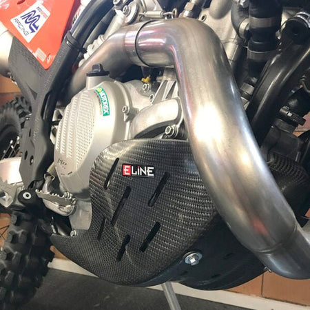 E - Line - KTM/Husqvarna 500/501 Carbon Fiber Full Coverage Skid Plate ('20 - '22) | MSP50020 - MojoMotoSport.com