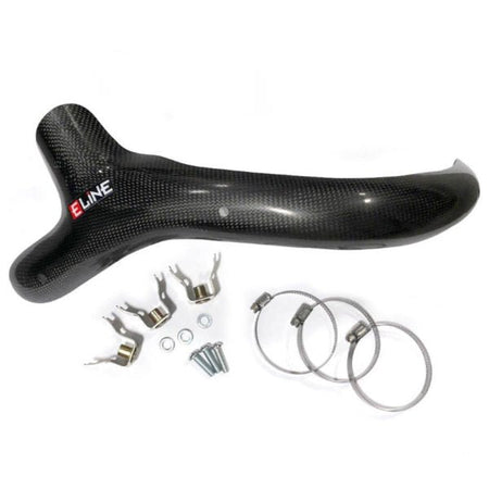 E - Line Stock Header Heat Shield w/ O2 Sensor Guard 2020 - 22 KTM/Husqvarna 500 | MHS50020 - MojoMotoSport.com