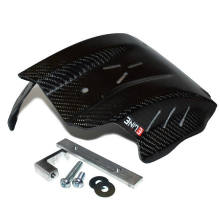 E - Line - Yamaha YZ125/X Carbon Fiber Skid Plate ('05 - '22) | YSP12520 - MojoMotoSport.com