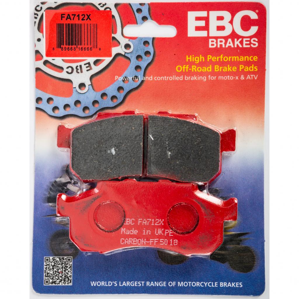 EBC Organic Brake Pads | FA712X - MojoMotoSport.com
