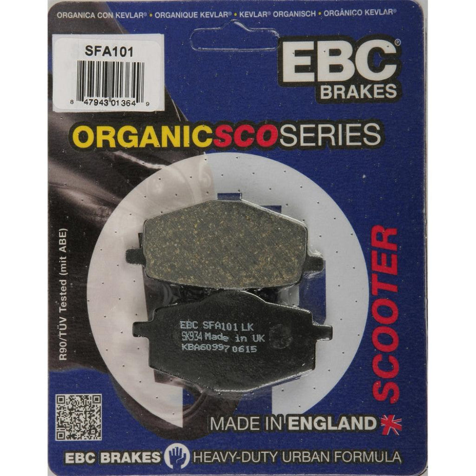 EBC Organic Brake Pads | SFA101 - MojoMotoSport.com