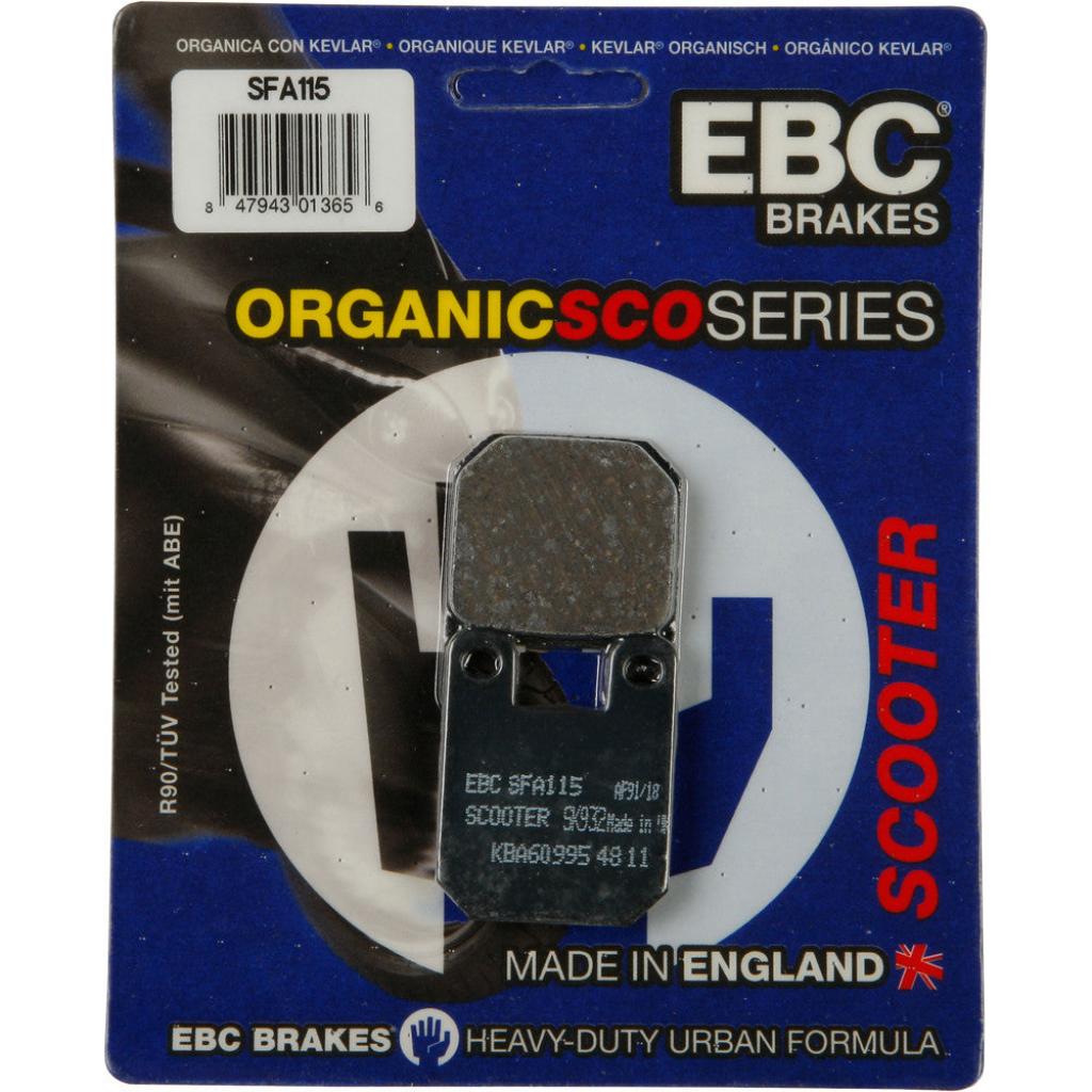 EBC Organic Brake Pads | SFA115 - MojoMotoSport.com