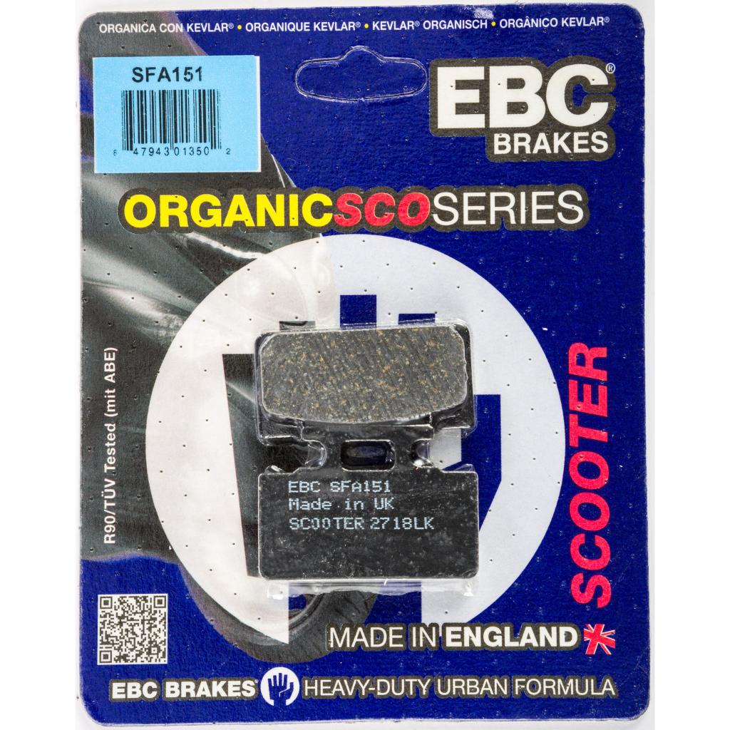 EBC Organic Brake Pads | SFA151 - MojoMotoSport.com