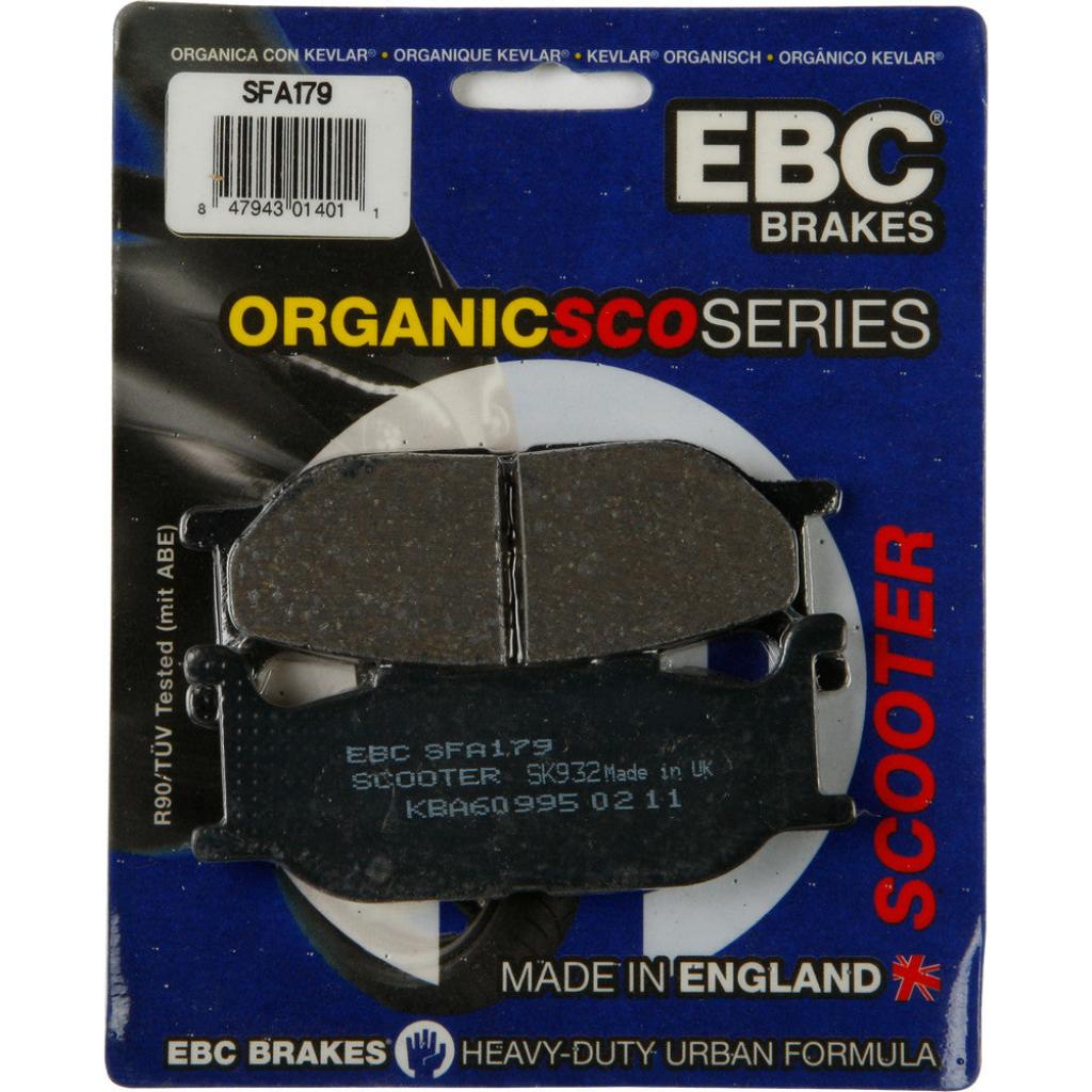 EBC Organic Brake Pads | SFA179 - MojoMotoSport.com