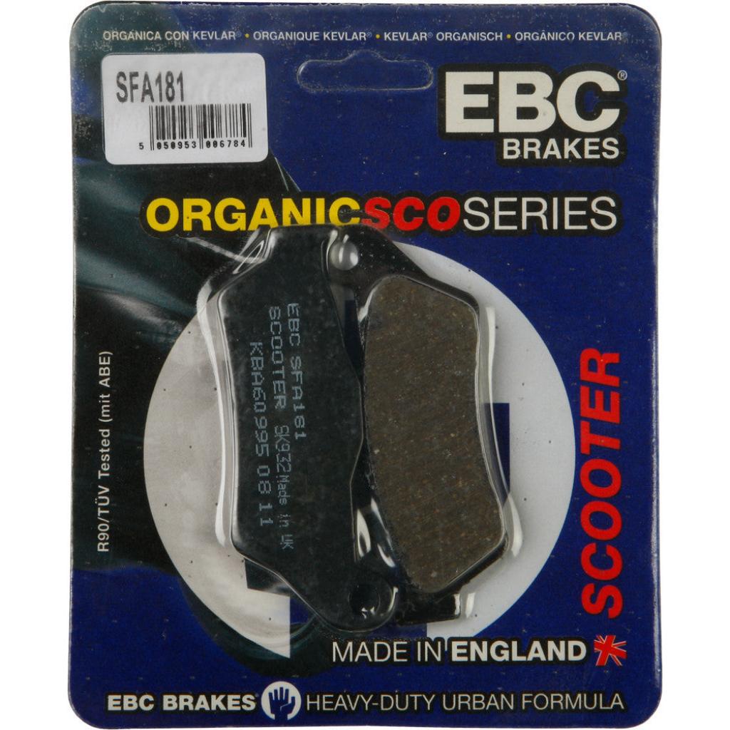 EBC Organic Brake Pads | SFA181 - MojoMotoSport.com