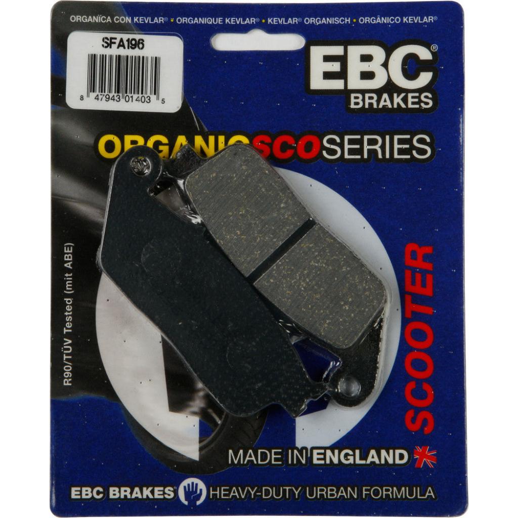 EBC Organic Brake Pads | SFA196 - MojoMotoSport.com