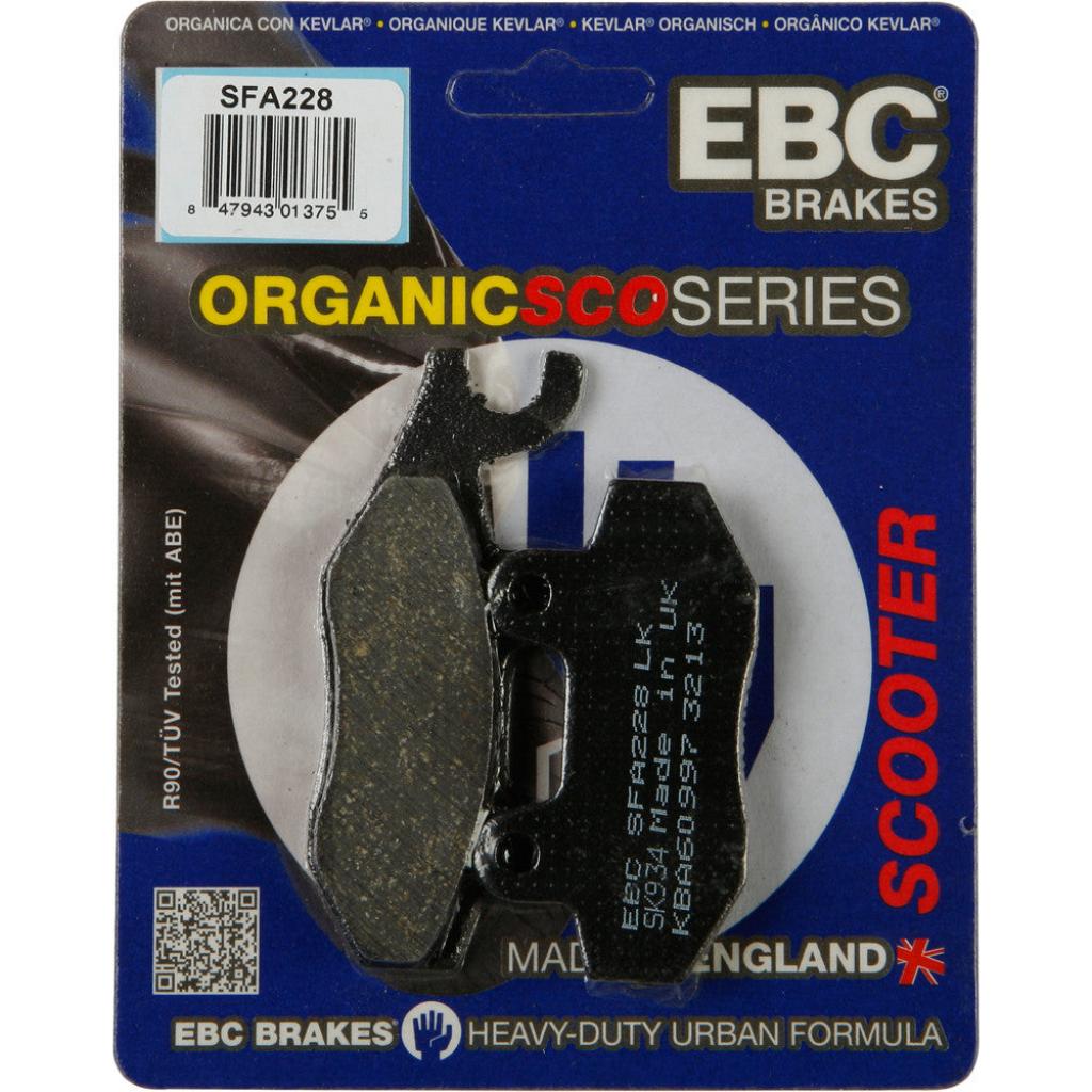 EBC Organic Brake Pads | SFA228 - MojoMotoSport.com