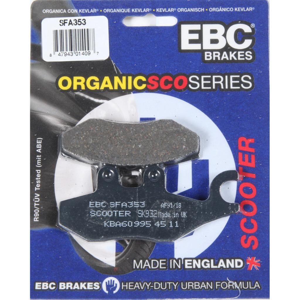 EBC Organic Brake Pads | SFA353 - MojoMotoSport.com
