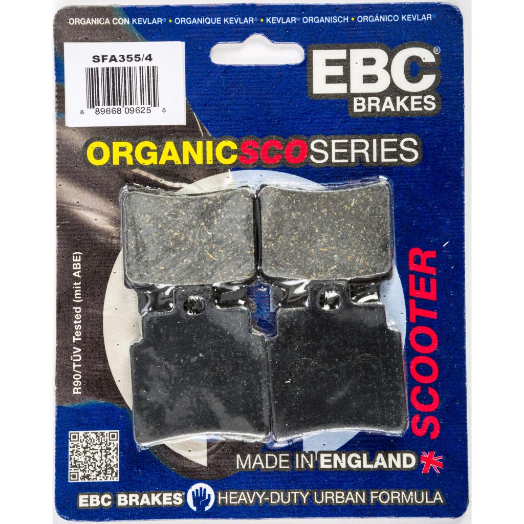 EBC Organic Brake Pads | SFA355/4 - MojoMotoSport.com