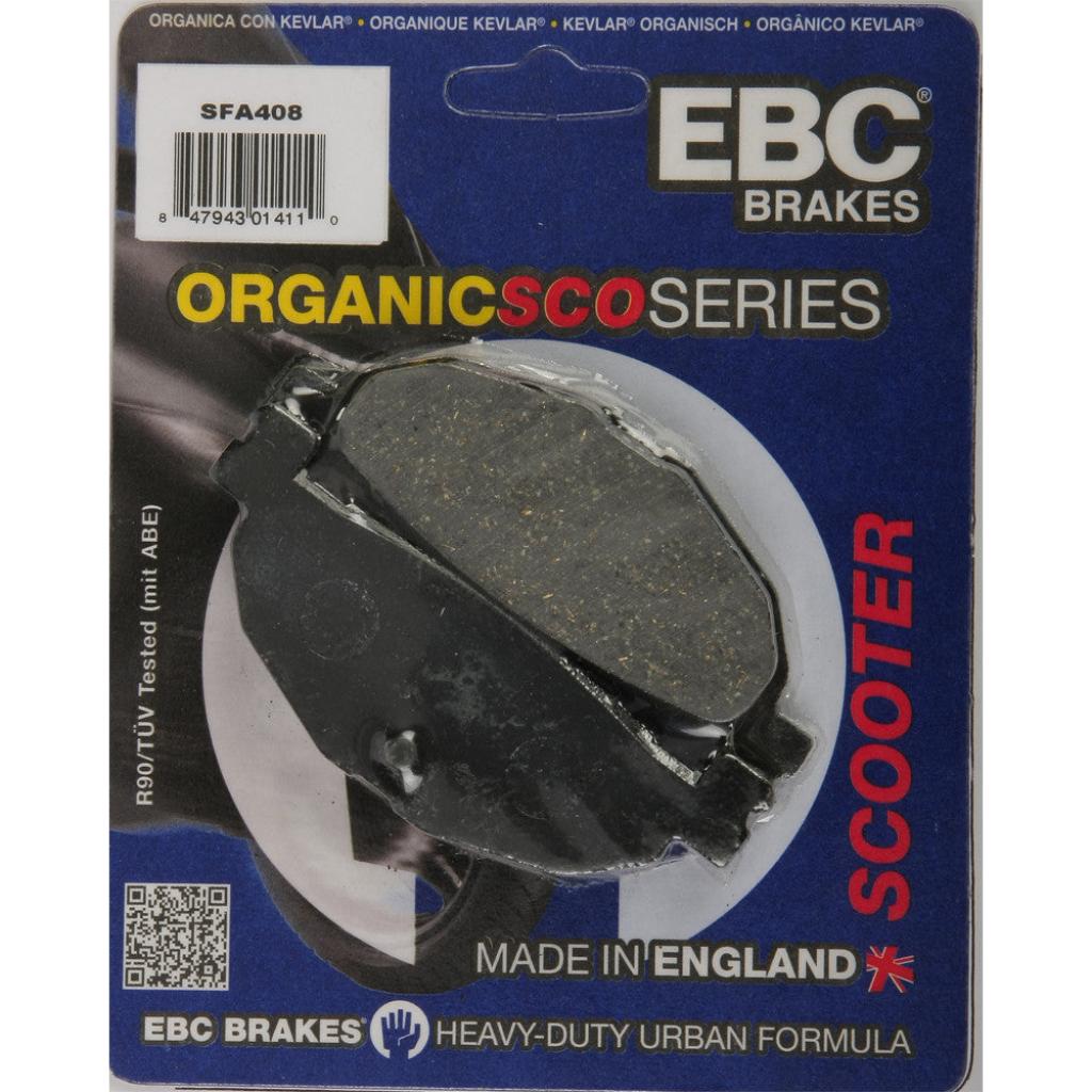 EBC Organic Brake Pads | SFA408 - MojoMotoSport.com