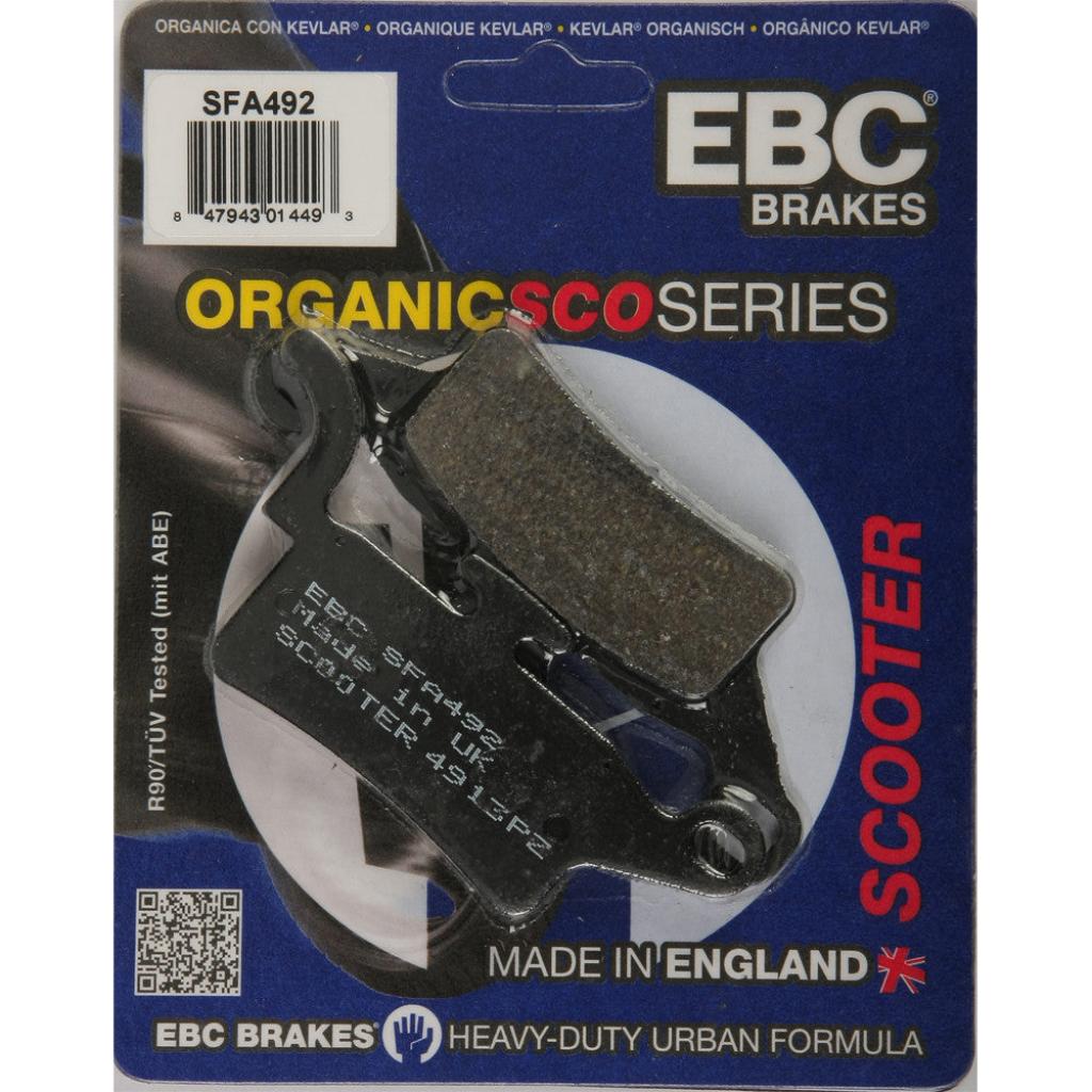 EBC Organic Brake Pads | SFA492 - MojoMotoSport.com
