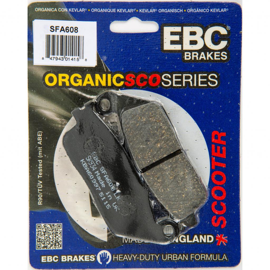 EBC Organic Brake Pads | SFA608 - MojoMotoSport.com